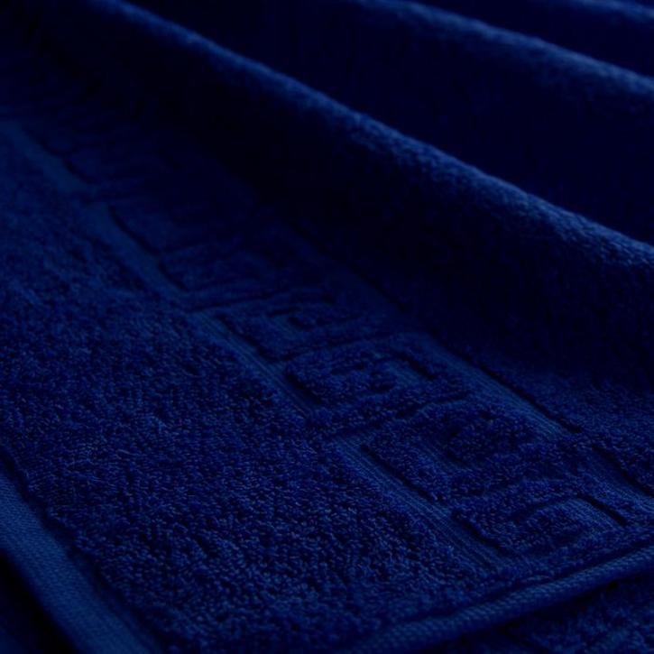 Полотенце махровое. Цвет темно-синий
