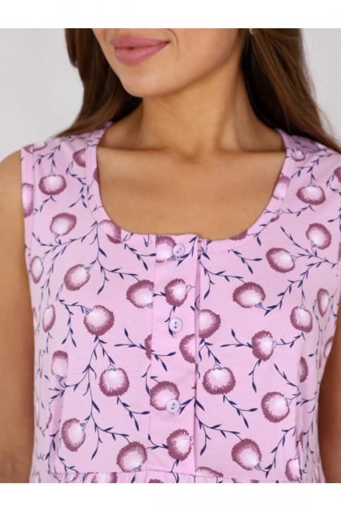Сорочка для беременных и кормящих Ж-8.1040 розовый, одуванчики