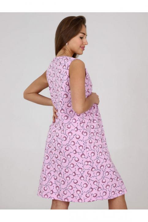 Сорочка для беременных и кормящих Ж-8.1040 розовый, одуванчики