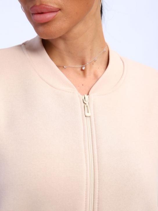 Бомбер женский Футер Латте